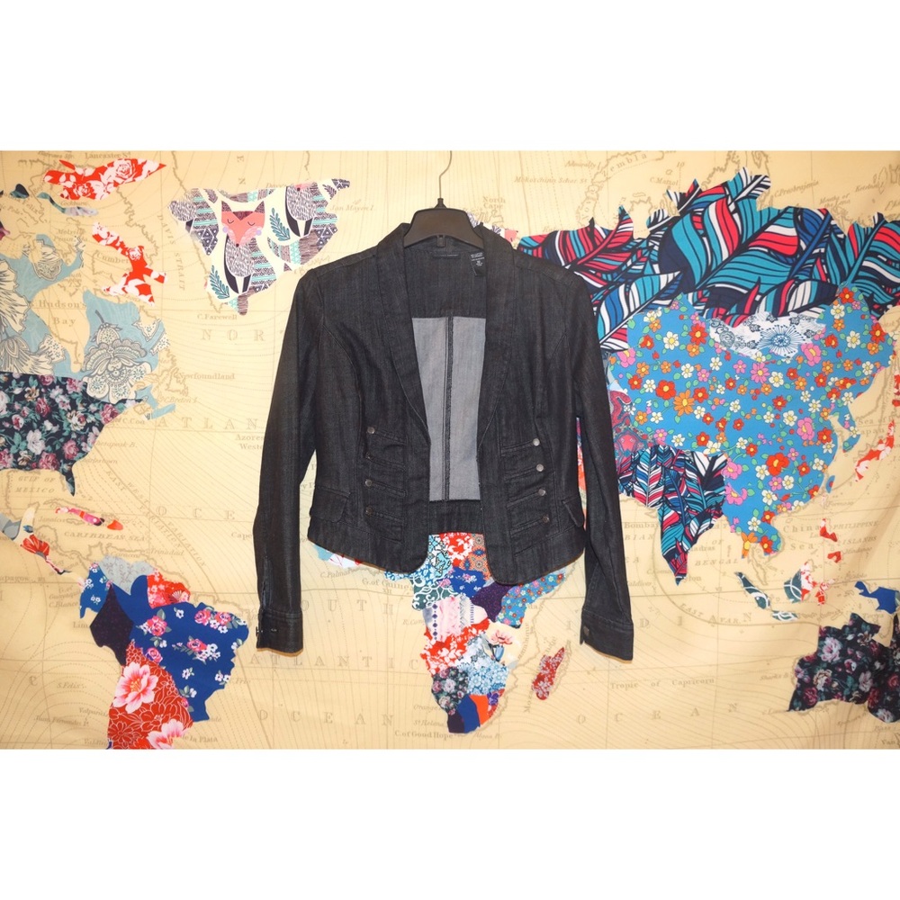 Dark wash Jean Blazer